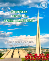Armenian Genocide Day 2026-Fri