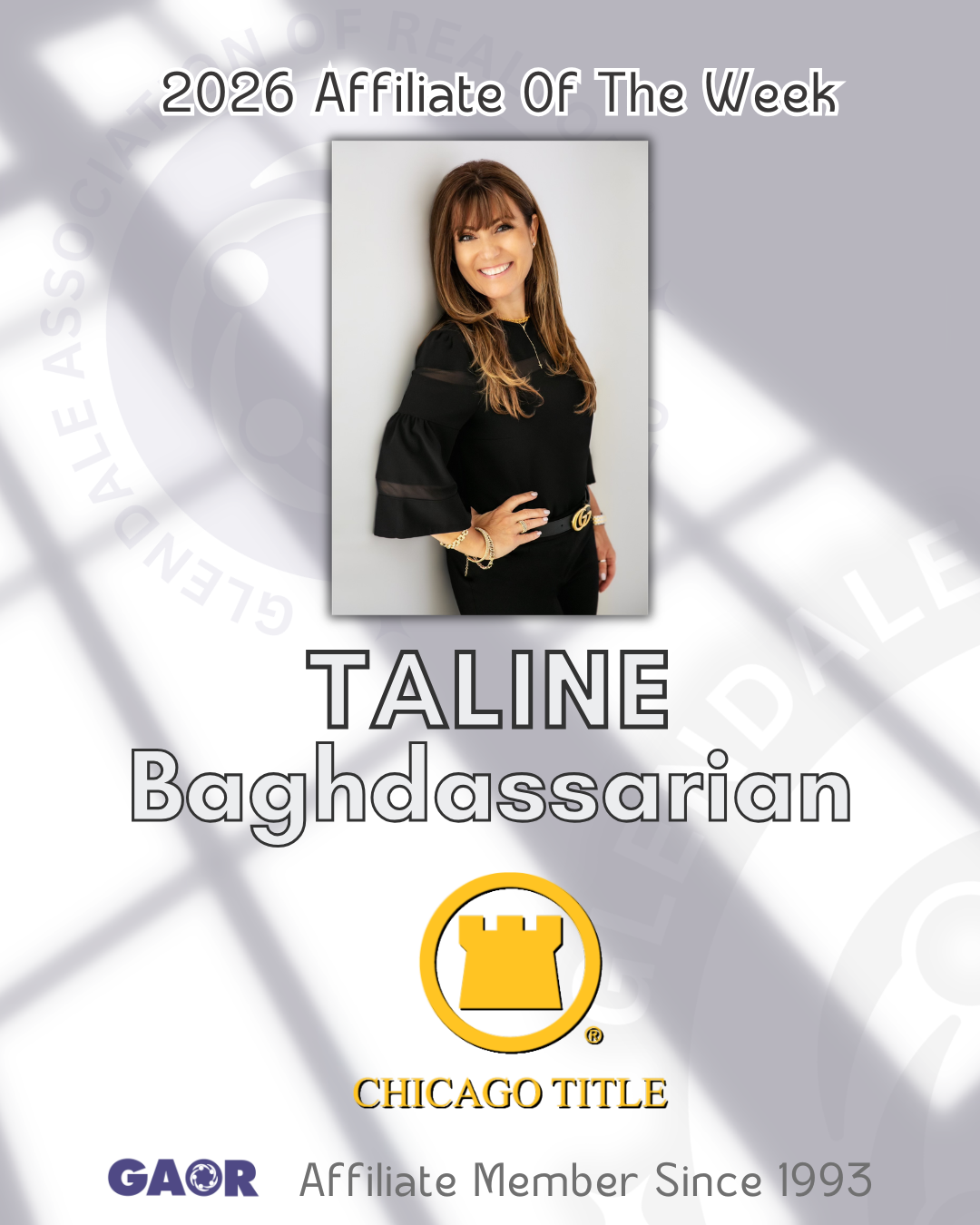 Affiliate Shoutout 2026 - Taline Baghdassarian 1993