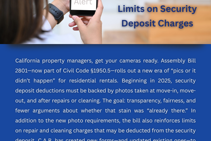 Security Deposit Documentation Law