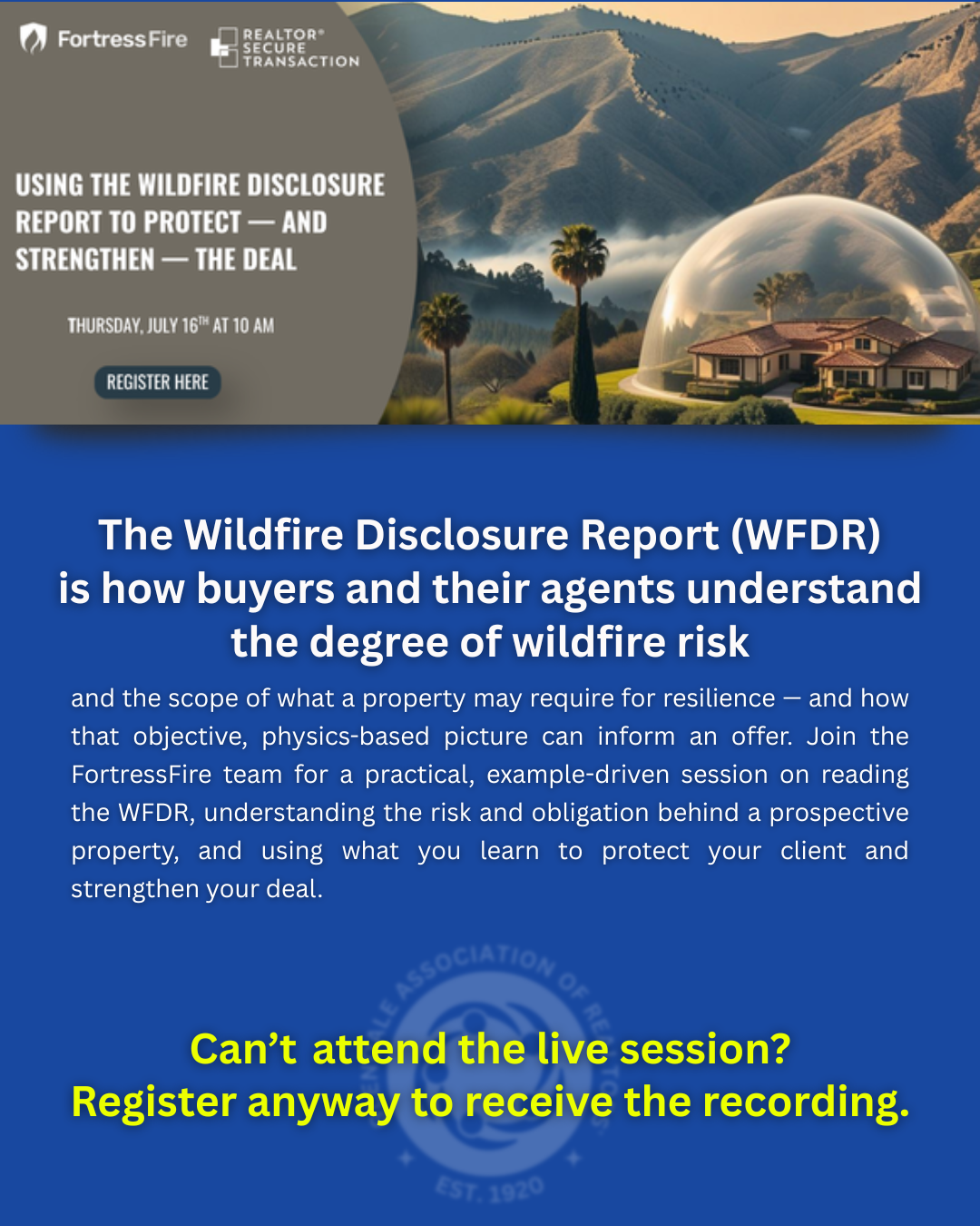 FortressFire Disclosure Report - July 16