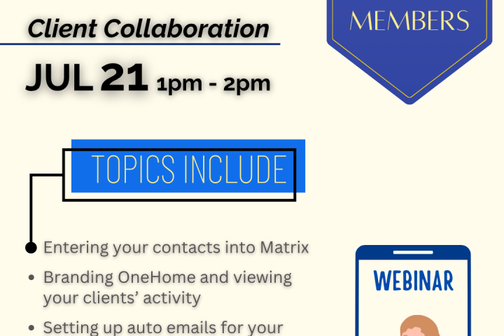 crmls matrix training client collaboration - 2026 July 21