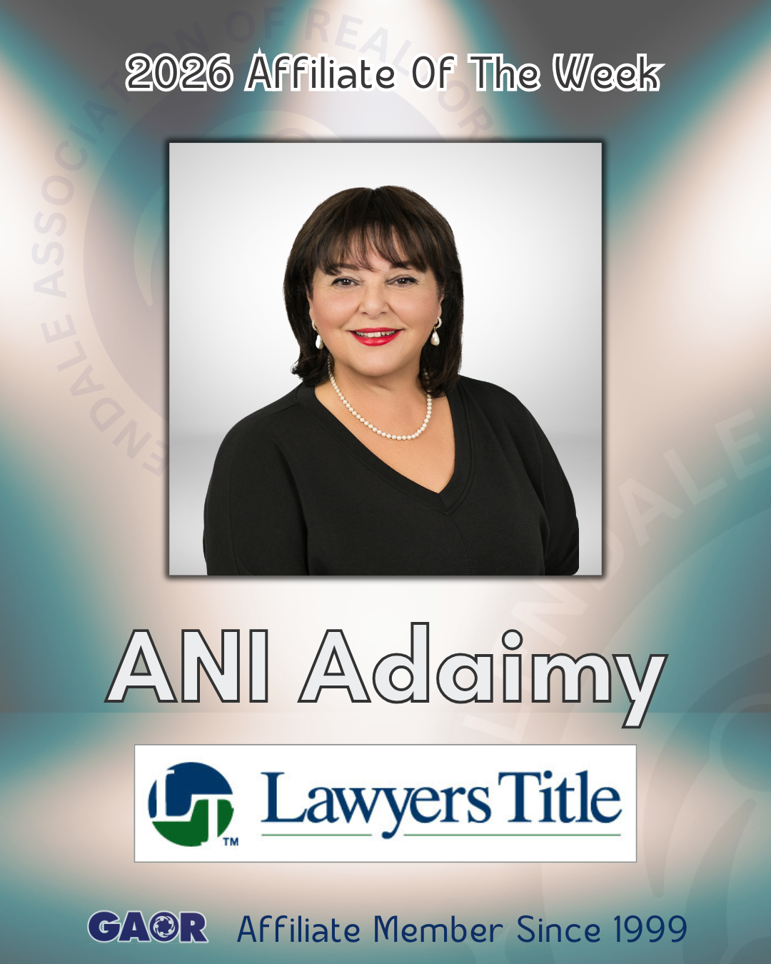 Affiliate Shoutout 2026 - Ani Adaimy - 1999