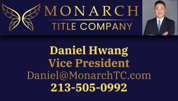 Daniel Hwang Monarch Title